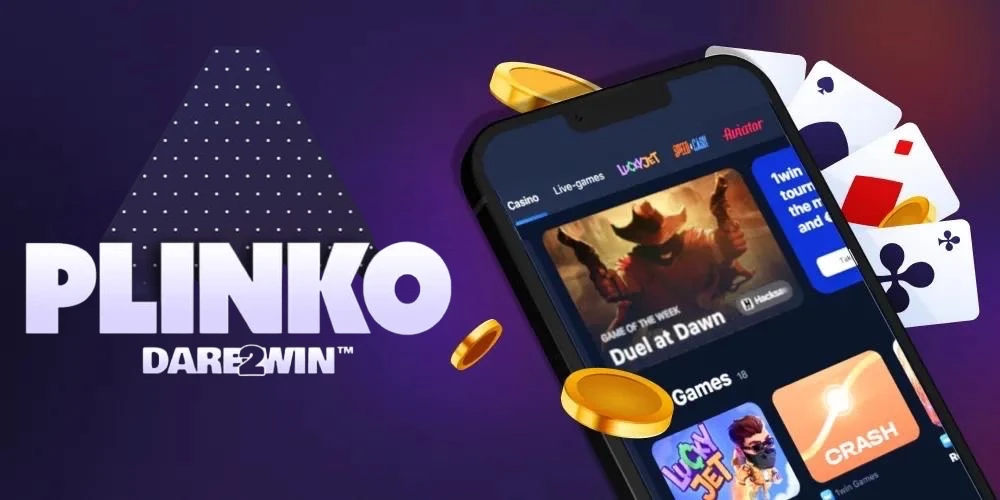 Процесс игры в Plinko от Hacksaw Gaming