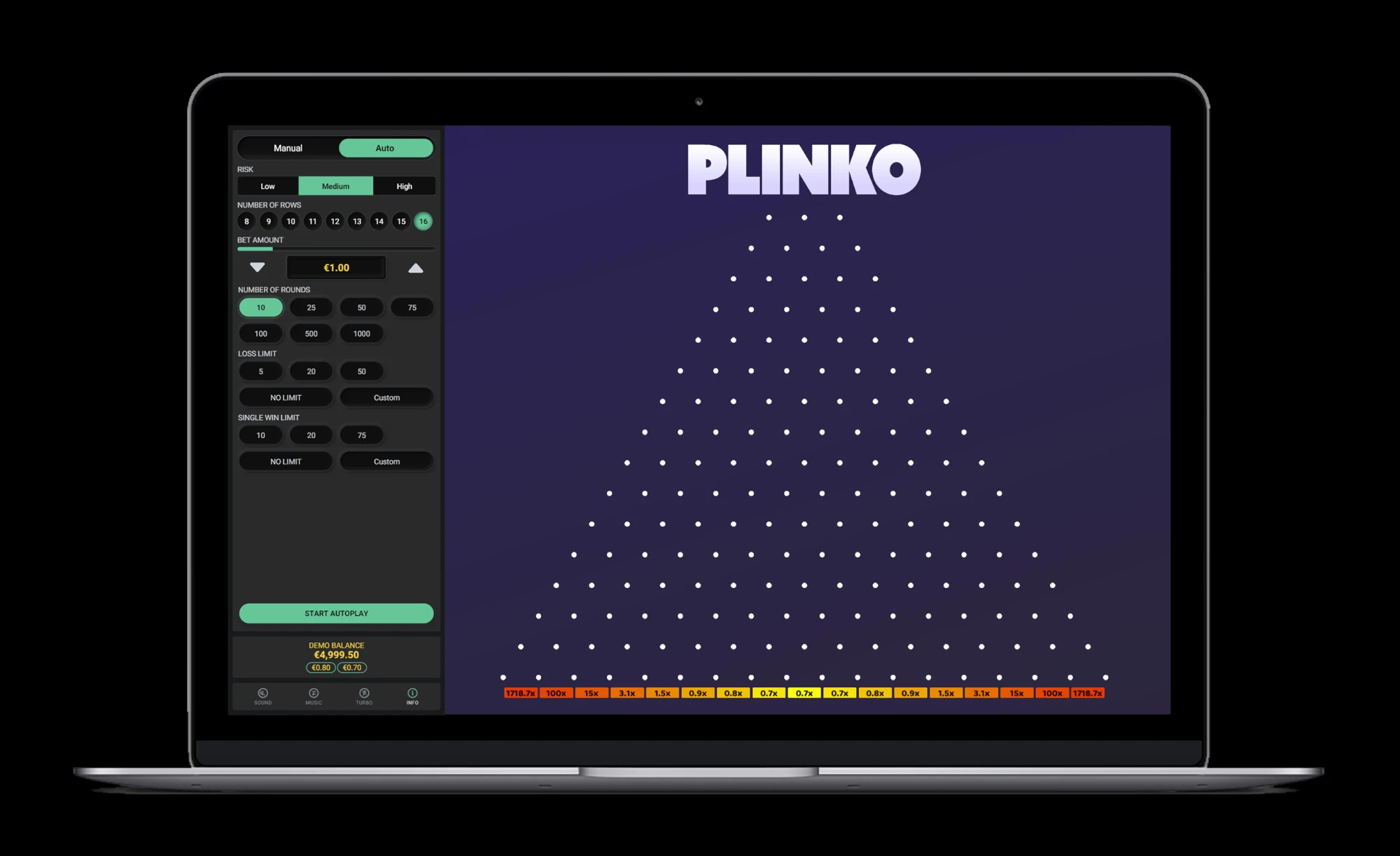 Как начать играть в Plinko онлайн
